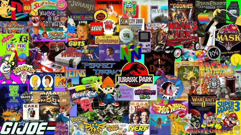 90s Nostalgia Political Campaign